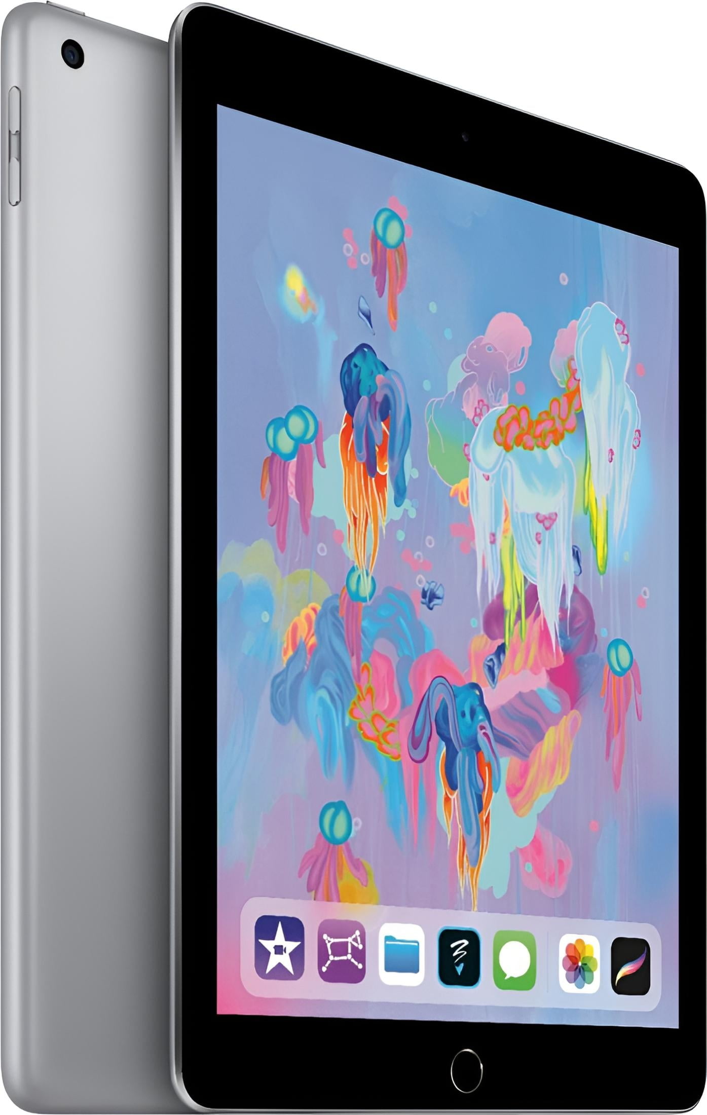 Restored Apple iPad 6th Gen 32GB Space Gray Wi-Fi Tablet Computer