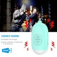 thumbnail image 2 of Safety Alarm Keychain, AMIR Personal Alarm Keychain Rechargeable 130dB Security Alarm Keychain with LED Light Emergency Self Defense Alarm for Kids Women Elderly Blue, 2 of 8