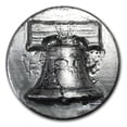 thumbnail image 1 of 1 kilo UHR Hand-Poured Silver Round - Liberty Bell, 1 of 3