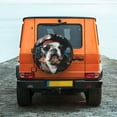 thumbnail image 2 of Daiia Pirate Bulldog On Deck Tire Covers , Travel Trailer Camper Truck SUV Motorhome Waterproof Wheel Cover, Sun Rain Snow Protector-15 inch, 2 of 8