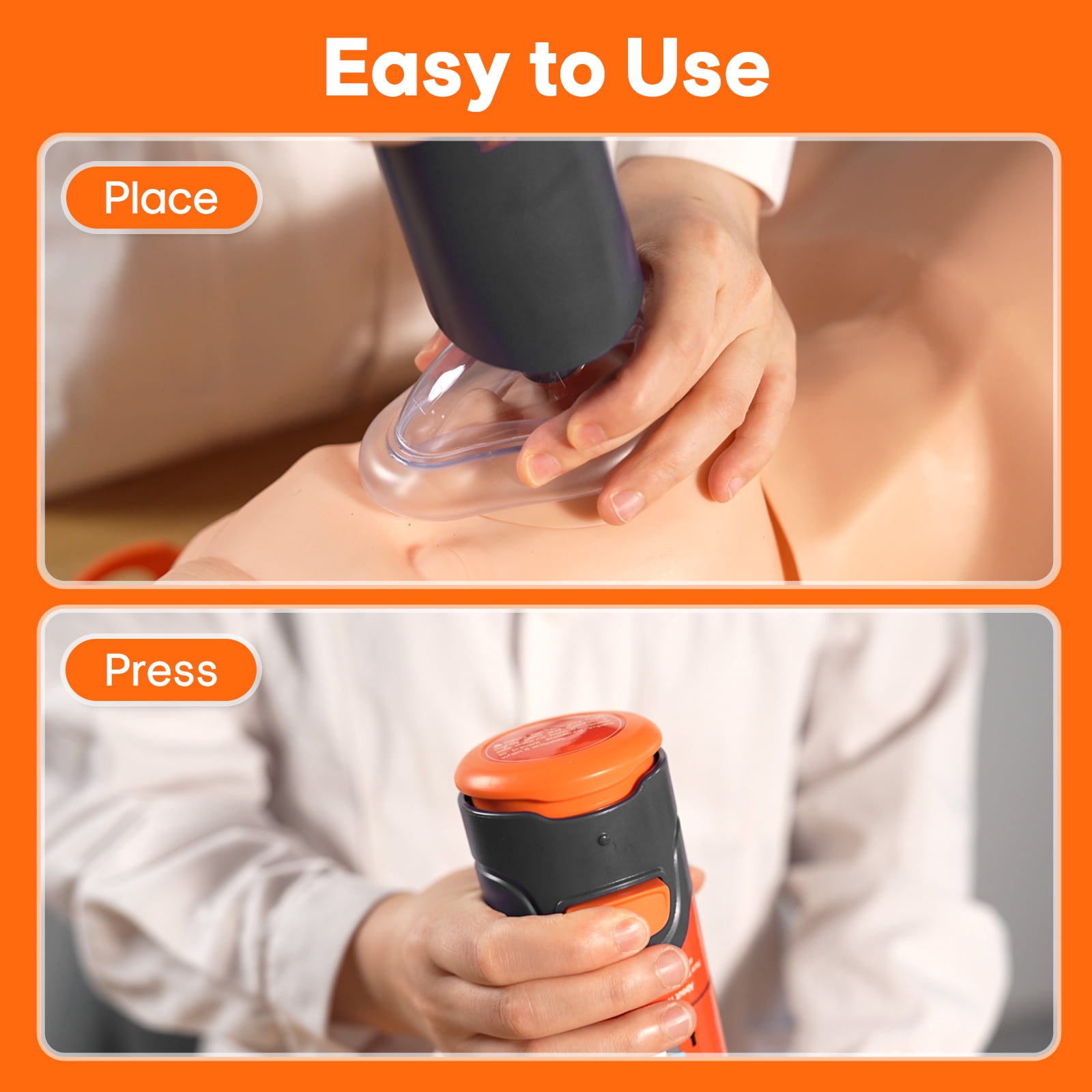 Sonmol Portable First Aid Kit, Dust-Proof Bag Included, Easy to Use, for Kids and Adults