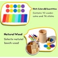 thumbnail image 3 of Juguete de clasificación de colores y formas AIZIYUO Montessori para niños pequeños, 3 of 7