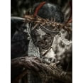 thumbnail image 2 of Stranak, Pavol 12x14 Gold Ornate Wood Framed with Double Matting Museum Art Print Titled - Dani: To Make Fire, 2 of 4