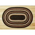 thumbnail image 2 of Home Indoor Decorative Jute C-313 Mocha, Frappuccino Braided Rug , Rectangle 2'x8', 2 of 2