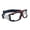 black red, variant on Sports Goggles Glasses Basketball Football Eyewears Protective Glasses Shock Collisions Lens Replaceable Goggles Outdoor