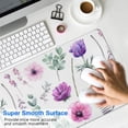 thumbnail image 2 of Floral Beauty in a Personalized Mouse Mat - Premium-Textured & Washable - Non-Slip Base for Smooth Control - Perfect for Wireless Mouse, 31.5x11.8 Inch, 2 of 7