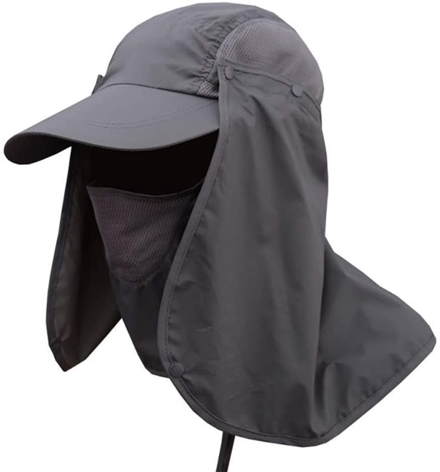 Chapeau Soleil Grand Bord Comhats - UV 50+, Imperméable, Coupe-vent - Pour Randonnée, Pêche