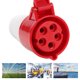 thumbnail image 5 of Zócalo Industrial ANGGREK Conector de 5 Pines IP67 Impermeable 380-415V 32A 3P+N+E, 5 of 8