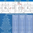 thumbnail image 7 of 86mm Nema34 Planetary Reducer Speed Ratio 3:1,5:1,10:1 Input 12.7/14mm Stepper Motor Reduction Step-down Gearbox Planetary Gear
--------
,Stable Internal Structure, 7 of 7
