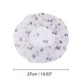 thumbnail image 2 of Unique Bargains Fish Single Layer Shower Cap 5 Pcs Purple, White, 2 of 5