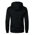 thumbnail image 5 of Zedker Men's Lightweight Zipper Hoodie Sweatshirt Jacket Winter Coat Light Thin Insulated Jacket Black L, 5 of 7