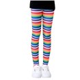 thumbnail image 4 of Baby Girls Printed Milk Silk Pattern Leggings Comfortable Slim Cropped Trousers, 4 of 8