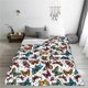 thumbnail image 5 of Balery Cute Butterfly Manta de Felpa Suave y Acogedora – Cobija de Franela Aterciopelada para Cama, Lavable y Cálida para Sofá, Mascotas, Transpirable-50"x40", 5 of 7