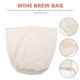 thumbnail image 5 of Bolsa para vino, leche de soja, malla de algodón, filtro grande, leche de frutos secos, 5 of 5