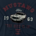 thumbnail image 2 of Ford Mustang T-Shirt Mustang The Boss Is In Unisex Graphic Tee for Men & Women, 2 of 7