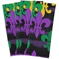 thumbnail image 2 of SKYSONIC Mardi Gras Kitchen Towel 18"x28" Set of 6,Super Soft Absorbent Hand Towel Tea Towel Tableware Cleaning Rag for Kitchen, Home, Hotel, Beach, Bathroom, Gym, 2 of 7