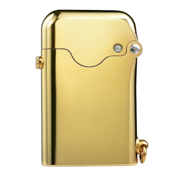 Soft-Flame Classic Luxury Retro Copper Kerosene Lighter,Refillable, Automatic Ignition, Safety Lock, Grinding Wheel, Unique, Collectible, Men's Gift, Thorens Gen 1 Single Claw Glossy