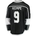 thumbnail image 3 of Men's Fanatics Adrian Kempe Black Los Angeles Kings Home Premier Breakaway Player Jersey, 3 of 3