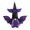 Style B, variant on Jollyzo Halloween Purple Bat Wing Faceless Gnome Plush Decorations, 11.8" Handmade Scandinavian Swedish Tomte Elf Dolls for Kitchen, Tiered Tray and Home Décor