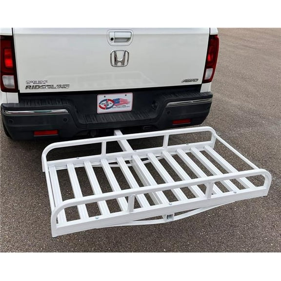 Great Day HNR1000TLW 51 x 24 x 9 in. Hitch-N-Ride Truck Long, White - Extra Large
