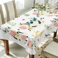 thumbnail image 4 of GZHJMY Cow Tablecloth, Rectangle Waterproof Washable Polyester Table Cover for Picnic Dinner Holiday Party Decor, 60 x 108 Inch, 4 of 7