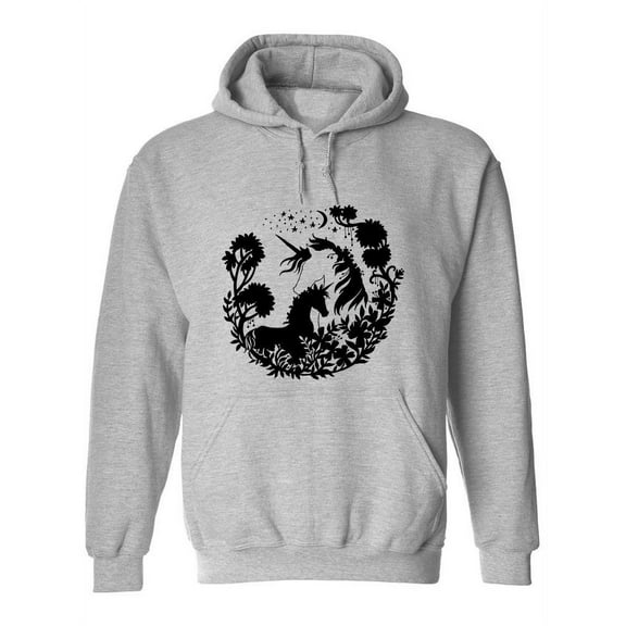 Magical Unicorn Landscape Hoodie Women -Image by Shutterstock, Female Medium