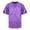 Purple*, variant on RUTAYY Men's T-Shirts Football Mesh Practice Athletic Tee Shirts Solid Color V-Neck Short Sleeve Sports Tops Fashion Resort Tees