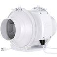 thumbnail image 1 of Ventilador de conducto en línea Tesansi de 4 pulgadas, motor EC, 185 CFM, 110 V, 1 of 7