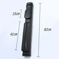 thumbnail image 4 of Oval 4 Holes Leather Adjustable Shoulder Strap Protector Storage Black, 4 of 4