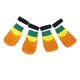 thumbnail image 1 of 4 Uds. Zapatos impermeables para perros y mascotas calcetines antideslizantes con correa tamaño #0-#3 Salvador none, 1 of 10