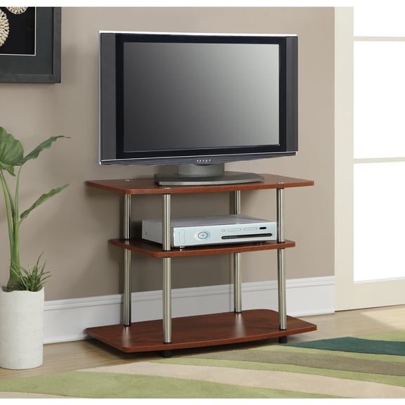 3 Tier TV Stand Modern Entertainment Console for TVs