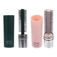 thumbnail image 5 of KAKOWELY 2 Pcs Brosse Ronde Rétractable pour Brushing et Coiffage Brosse à Cheveux Format Voyage pour Cheveux Bouclés Brosse Roulée Compacte pour Femmes et Hommes,6.1x"X1.61"X1.57 Pouces, 5 of 5