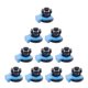 thumbnail image 1 of 10 pcs Acoplamiento rápido del tubo de las abrazaderas del tubo de Bowden para el tubo del disipador de calor del metal V6, 1 of 5