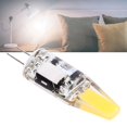 thumbnail image 4 of G4 COB Light Bulb, 3W 400LM 2-Pin Bulb For Chandelier Ceiling Lamp Table Lamp  12V 360-degree Rapid Heat Dissipation Design, 4 of 8