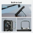 thumbnail image 3 of ESR iPhone 15 Pro Case with Stand MagSafe, Military-Grade Drop Proof with 9H+ Tempered Glass Screen Protector, Black, 3 of 8