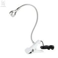 thumbnail image 2 of Gustave LED Black Clamp Flexible 360√Ç¬∞ Gooseneck Reading Light Desk Lamp, 2 of 11