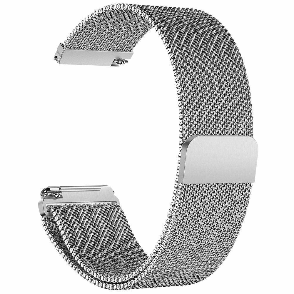 FIEWESEY Men's Women's Milanese Loop Stainless Steel Mesh Replacement