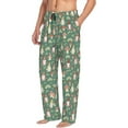 thumbnail image 2 of Xecao Mushrooms Gnome Men's Straight Lounge Pajama Pants: The Ultimate in Comfortable Sleepwear, 2 of 9