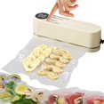 thumbnail image 1 of Mini Food Saver Vacuum Sealer Machine 2025 Updated,Cordless Rechargeable Sealer Digital Display Food Preservation Heat Sealer Machine for Dry/Moist Food Storage, 1 of 7
