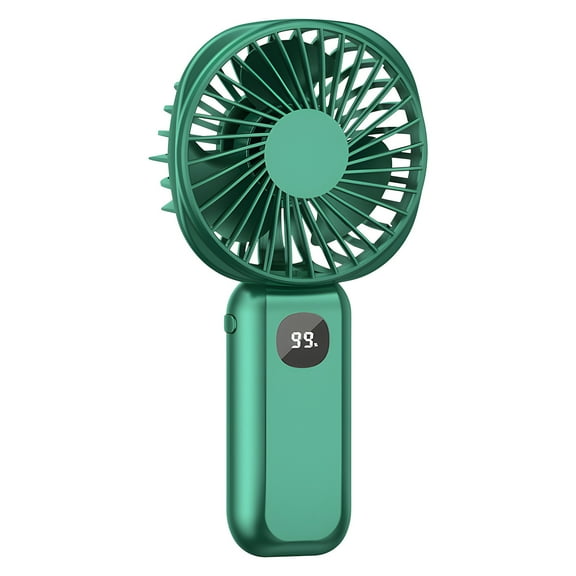 Bdday Travel Fans Portable Digital Handheld Fan Portable Usb Charging Students Outdoor Gifts Home Mini Fan Fans Handheld