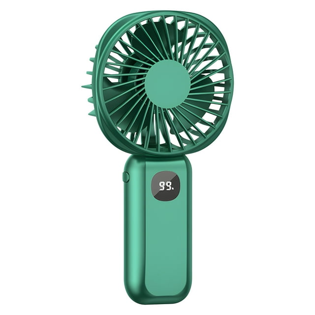 Rbaofujie Travel Fans Portable Digital Handheld Fan Portable Usb Charging Students Outdoor Gifts Home Mini Fan Fans Handheld