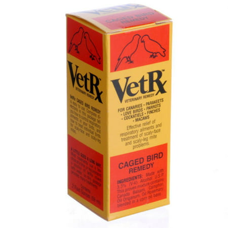 VET RX Pigeon Relief & Prevention of Colds Roup Bird Nostrils and Throat