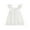 White, variant on ZACPNCV Toddler Girls Vintage Party Dress Ruffled Sleeve A-Line Tulle Flower Girls Dresses for Wedding Birthday White 2-3 Years