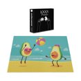 thumbnail image 3 of Ambesonne Avocado Jigsaw Puzzle Durable Cardboard, Summer Beach Volleyball, 1000 pcs, Multicolor, 3 of 5