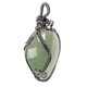 thumbnail image 1 of Colgantes de de de piedras naturales irregulares DIY collar hallazgos de joyería Verde, 1 of 9