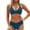 Dark Green, variant on YIFUNIN Women's Elegant Two Piece Bikini Set Padded Wireless Bra Swimsuit for Women Vacation Cruise Honeymoon Beachwear,Red L