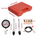 thumbnail image 3 of 9pc Automotive Compression Tester Pressure Gasoline Natural Gas Engine Cylinder Pressure Gauge Tester Tool-, 3 of 4