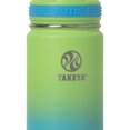 thumbnail image 2 of Botella de agua Takeya Actives de acero inoxidable de 530 ml con pajita, 2 of 6