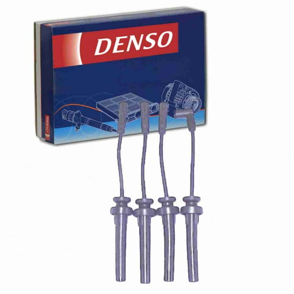 DENSO Spark Plug Wire Set compatible with Chrysler PT Cruiser 2.4L L4 2003-2009