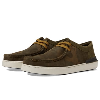 NEW CLARKS men\'s courtlite wally shoe in cognac suede Clarks CourtLite Wally - Walmart.com main image 3